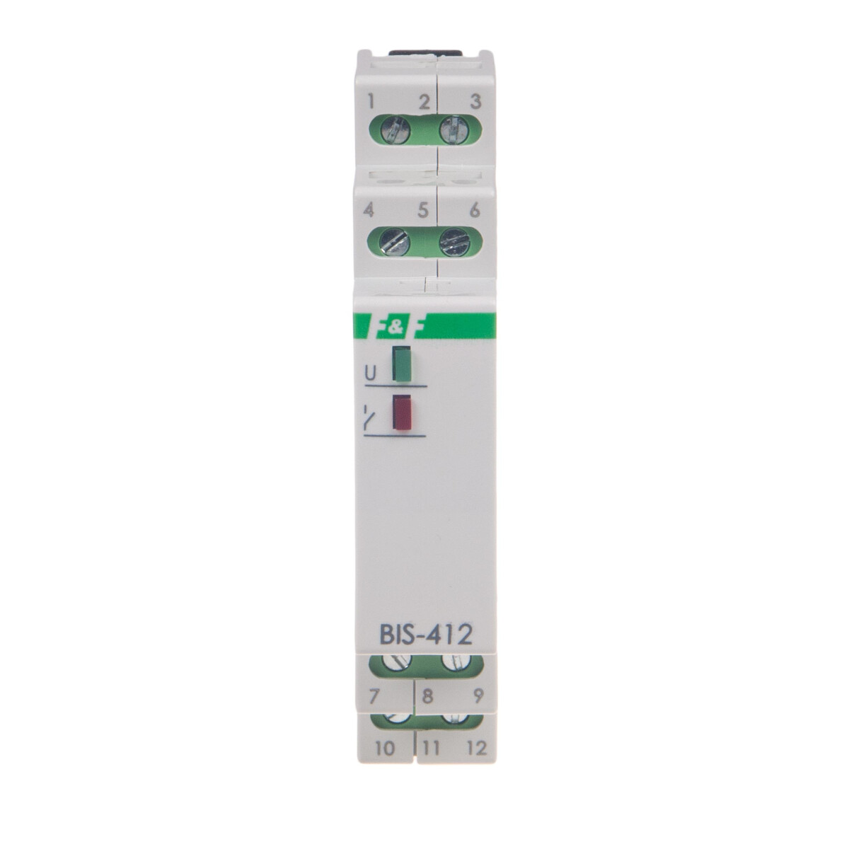 F&F BIS-412-LED-24 V Stromstoßrelais 9V-30V AC/DC 16A 1Schliesser mit Gruppenfunktion F&F BIS-412-LED-24 V Stromstoßrelais 9V-30V AC/DC 16A 1Schliesser mit Gruppenfunktion von F&F