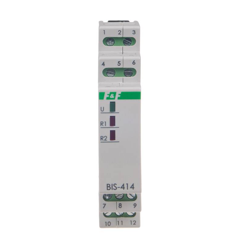 F&F BIS-414-LED 230 V Stromstoßrelais 230V AC 2x16A 2Schliesser fuer LED Lampen von F&F