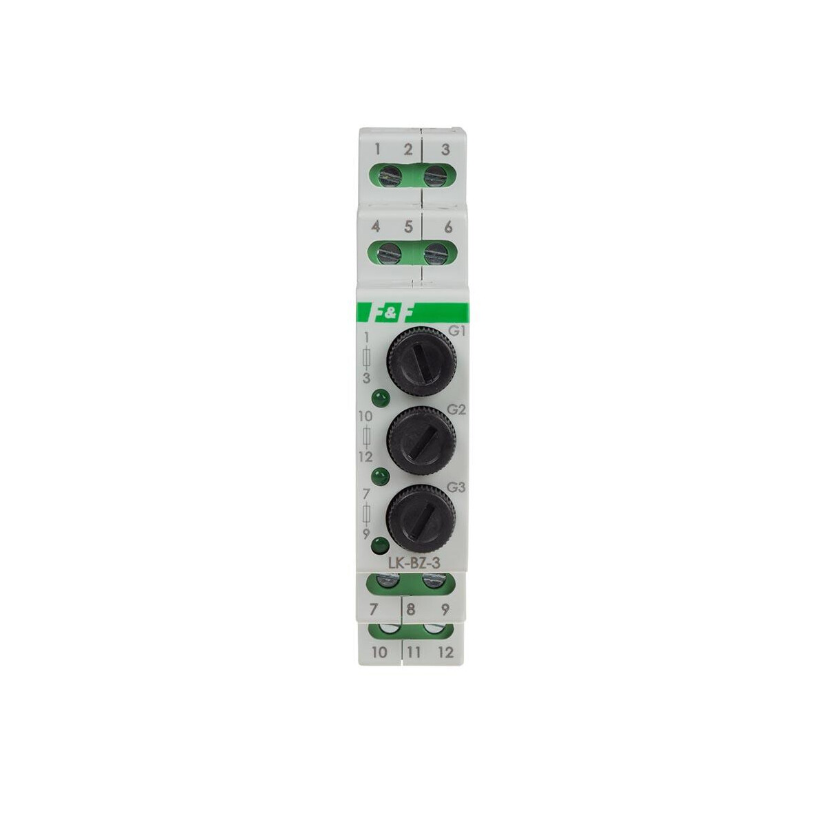 F&F LK-BZ-3 G Sicherungssockel mit Signalleuchte Grün für Hutschiene F&F LK-BZ-3 G Sicherungssockel mit Signalleuchte Grün für Hutschiene von F&F