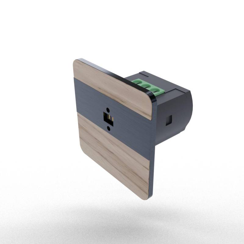 F&F Laser Lichtschranke Bewegungsmelder DRL-12-29 Farbe Asche-schwarz von F&F
