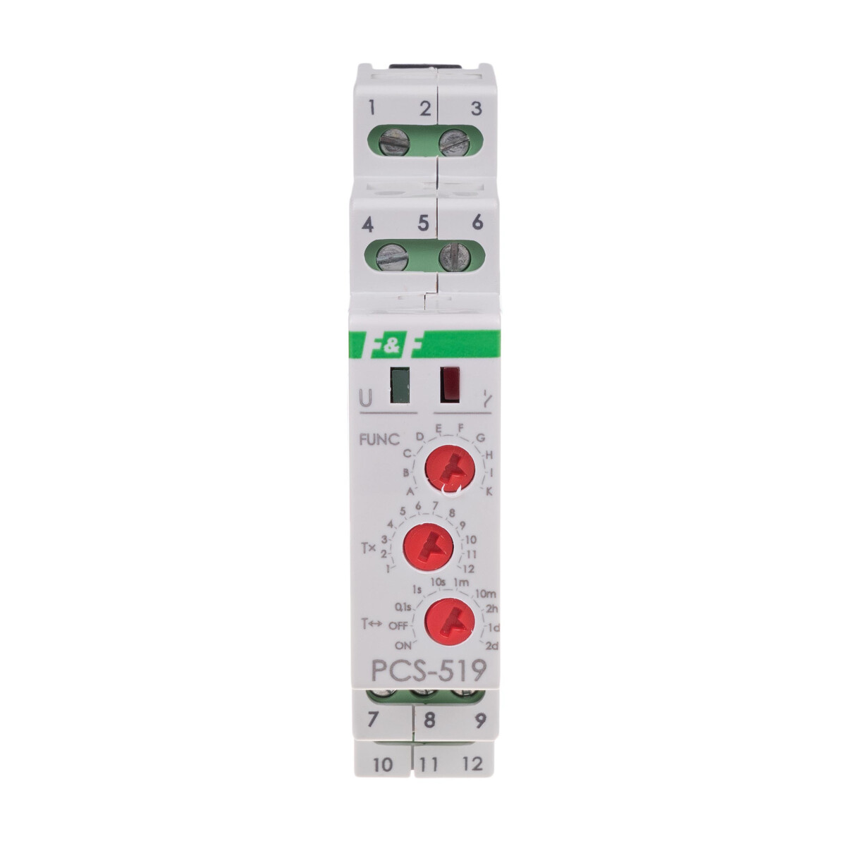 F&F PCS-519-12V Zeitrelais 12V AC/DC 10 Zeitfunktionen Multifunktion 2Wechsler F&F PCS-519-12V Zeitrelais 12V AC/DC 10 Zeitfunktionen Multifunktion 2Wechsler von F&F