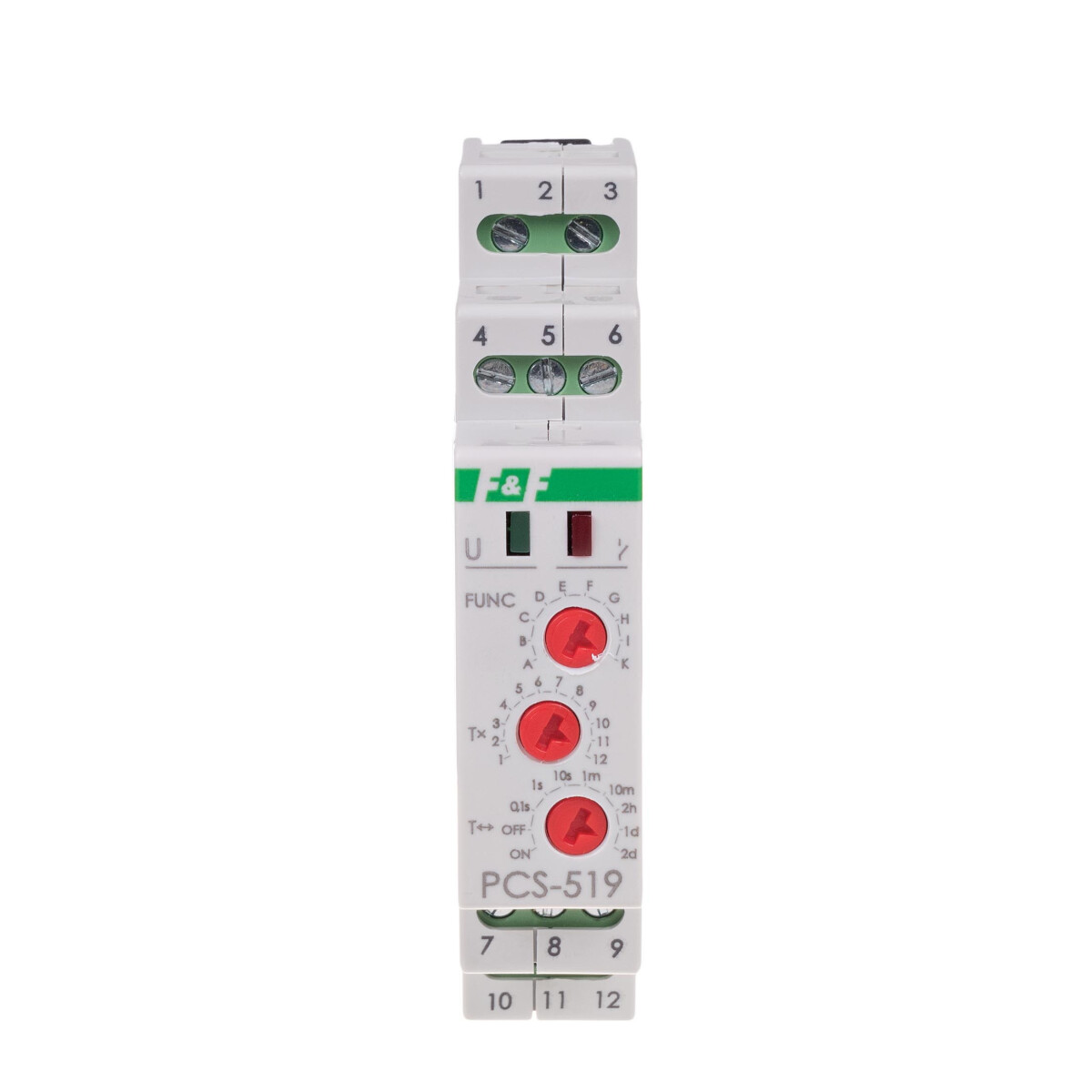 F&F PCS-519DUO Zeitrelais 230V AC 18 Zeit-Funktionen Multifunktion 2Wechsler F&F PCS-519DUO Zeitrelais 230V AC 18 Zeit-Funktionen Multifunktion 2Wechsler von F&F