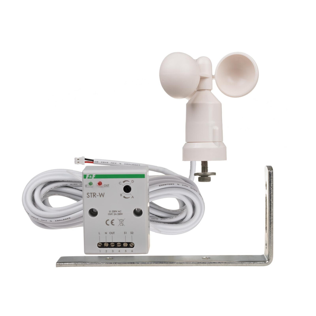 F&F STR-W Windmelder Windsensor Steuerung Wandmontage F&F STR-W Windmelder Windsensor Steuerung Wandmontage von F&F