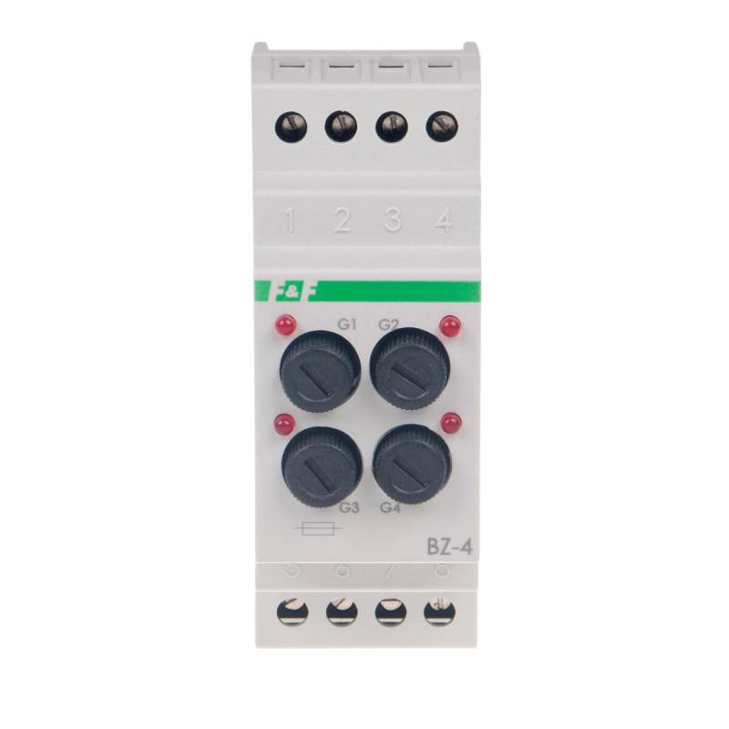 F&F Sicherungsmodul BZ-4 AC/DC 4-Sicherungssockel von F&F