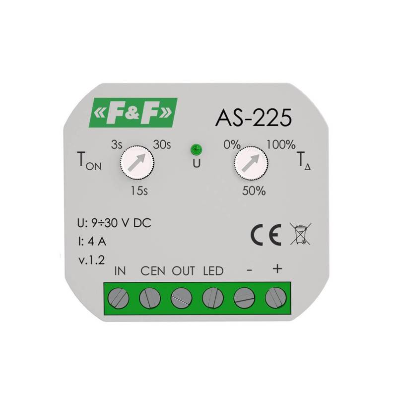 F&F Treppenlicht-Timer AS-225 Kaskadenregler 9-30V DC von F&F