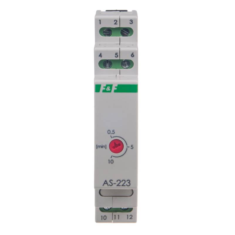 F&F Treppenlichtzeitschaltuhr AS-223 230V AC für Hutschiene von F&F
