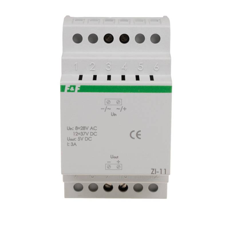 F&F ZI-11 Impulsstabilisator für Niederspannung 3A 5V DC für Hutschiene von F&F