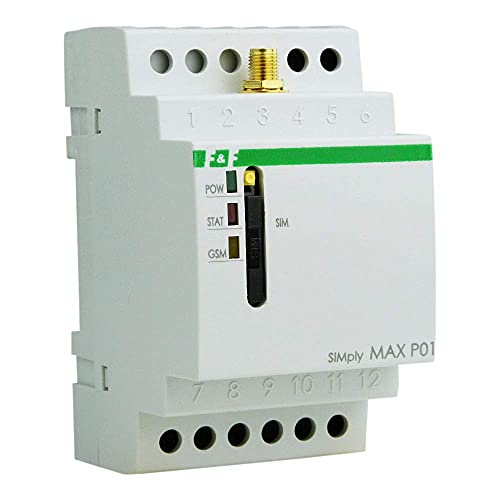GSM Fernbedienung Relais SMS-Steuerung 2 Eingänge 2 Ausgänge Simply MAX P01 F&F 6943 GSM Fernbedienung Relais SMS-Steuerung 2 Eingänge 2 Ausgänge Simply MAX P01 F&F 6943 von F2