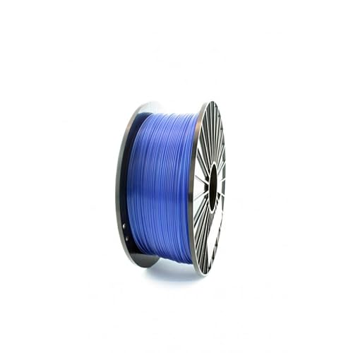 F3D® 3D Drucker PLA Matt Filament | ø1.75mm | 200g Spool Spule | blau | Glänzendes | Geruchslos Druckmaterialien | für FDM/FFF 3D-Drucker | Tolerantie: ±0.02mm von F3D Filament