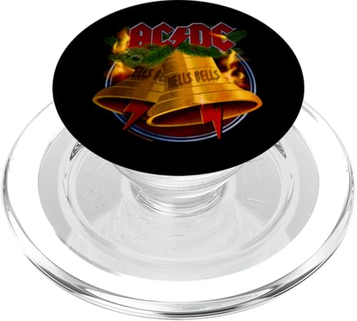 ACDC Weihnachten Hells Bells X-Mas Rockmusik Band Merch PopSockets PopGrip für MagSafe von F4nt4stic