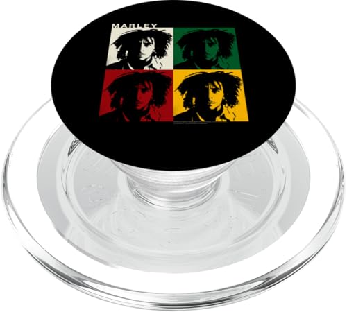 Bob Marley Colour Blocks One by Rock Off PopSockets PopGrip für MagSafe Bob Marley Colour Blocks One by Rock Off PopSockets PopGrip für MagSafe von F4nt4stic