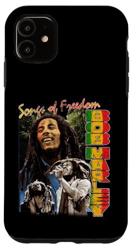 Bob Marley Freedom Vintage Reggae Musik von Rock Off Hülle für iPhone 11 Bob Marley Freedom Vintage Reggae Musik von Rock Off Hülle für iPhone 11 von F4nt4stic