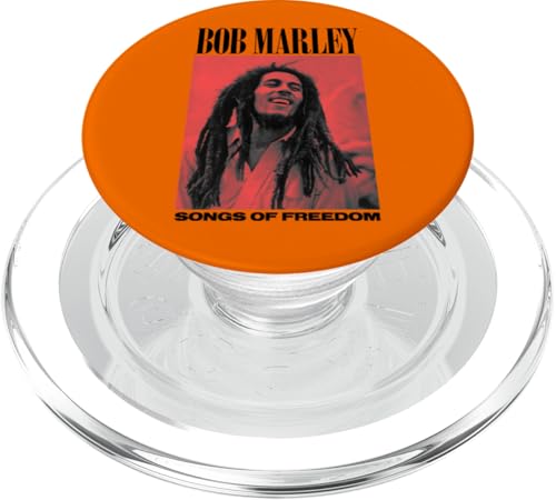 Bob Marley Songs Of Freedom Reggae-Musik von Rock Off PopSockets PopGrip für MagSafe von F4nt4stic