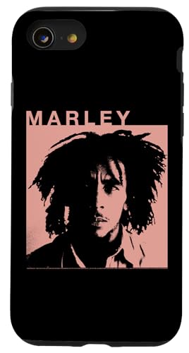 Bob Marley Square Reggae-Musik von Rock Off Hülle für iPhone SE (2020) / 7 / 8 von F4nt4stic