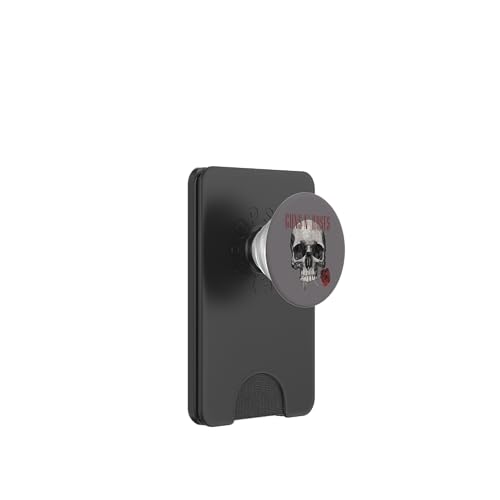 Guns 'n' Roses Hard Rock Band Flower Skull by Rock Off PopSockets PopWallet für MagSafe Guns 'n' Roses Hard Rock Band Flower Skull by Rock Off PopSockets PopWallet für MagSafe von F4nt4stic
