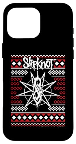 Slipknot Christmas Weihnachten Ugly Sweater by Rock Off Hülle für iPhone 16 Pro Max Slipknot Christmas Weihnachten Ugly Sweater by Rock Off Hülle für iPhone 16 Pro Max von F4nt4stic