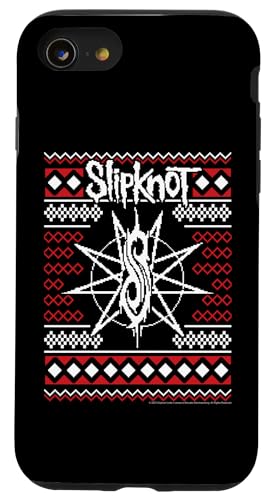 Slipknot Christmas Weihnachten Ugly Sweater by Rock Off Hülle für iPhone SE (2020) / 7 / 8 von F4nt4stic