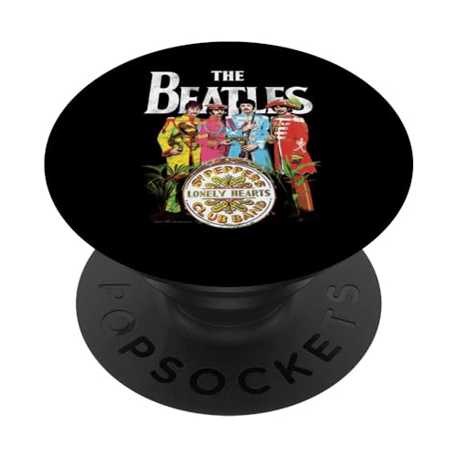 The Beatles Music Band Sgt Pepper by Rock Off PopSockets Klebender PopGrip von F4nt4stic