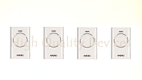4X FAAC XT4 868 SLHLR Fernbedienung 868.35 MHz 4X FAAC XT4 868 SLHLR Fernbedienung 868.35 MHz von FAAC