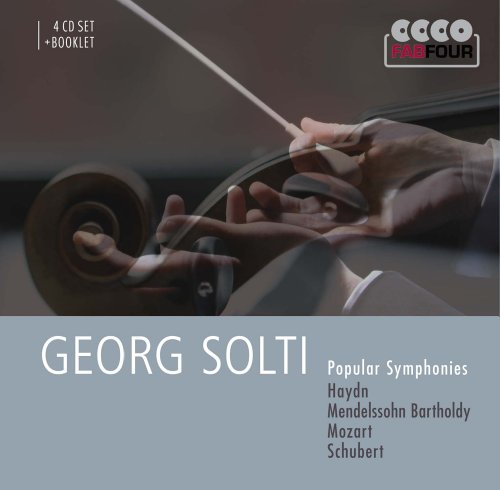 Georg Solti - Popular Symphonies (4 CD Set) von FAB 4