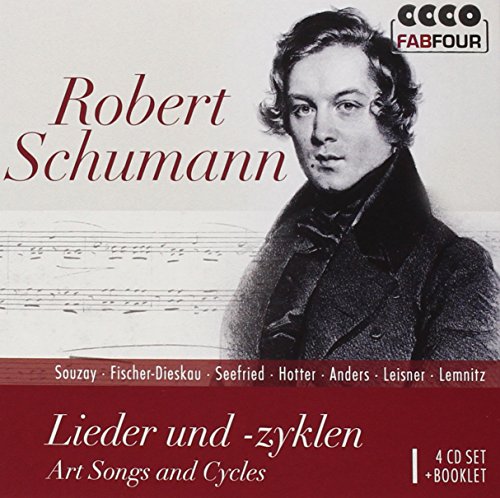 Robert Schumann - Lieder und -zyklen (4 CD) von FAB 4