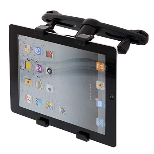 FAB Universal Tablet Auto KFZ-Halterung Kopfstützenhalterung (360° drehbar) kompatibel für Apple iPad Serie bis 10,1 Zoll ipad 1 2 3 4 5 6 7 8 9 pro von FAB