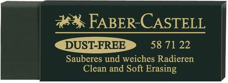 FABER-CASTELL FREE Radierer Radiergummi grün von FABER-CASTELL