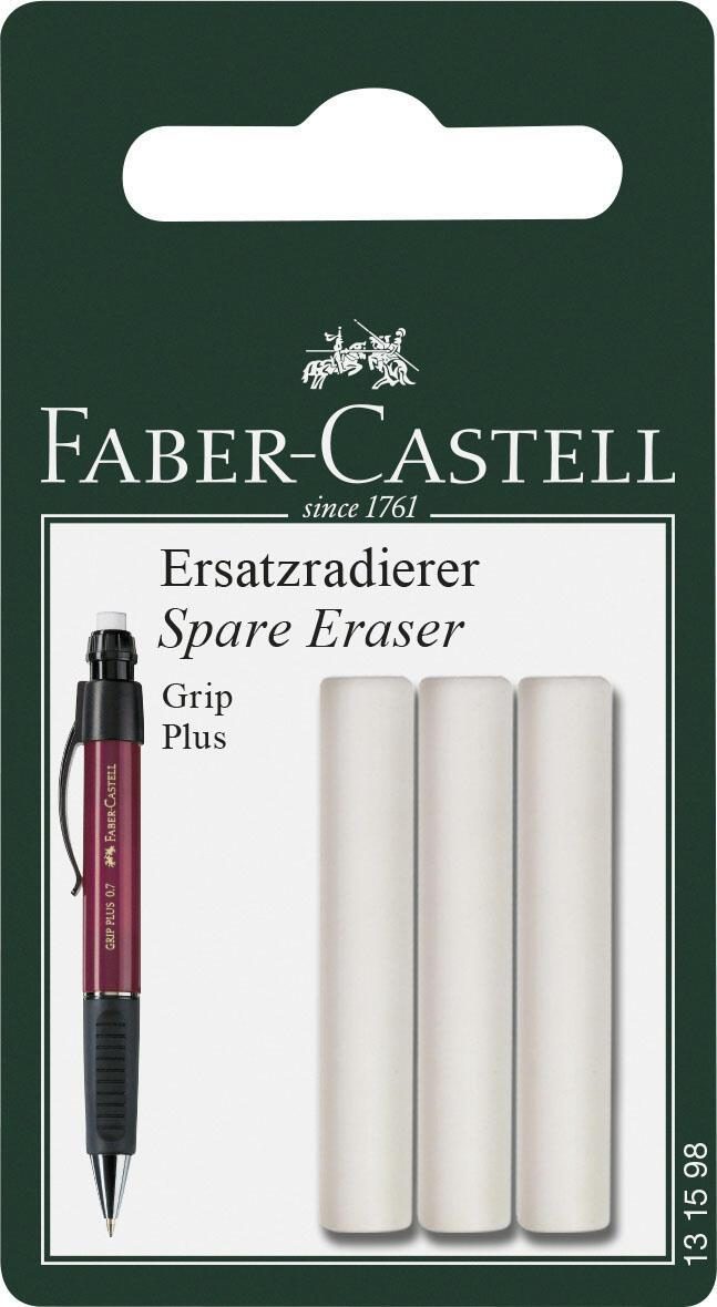 FABER-CASTELL Radiergummis für Bleistifte weiß FABER-CASTELL Radiergummis für Bleistifte weiß von FABER-CASTELL