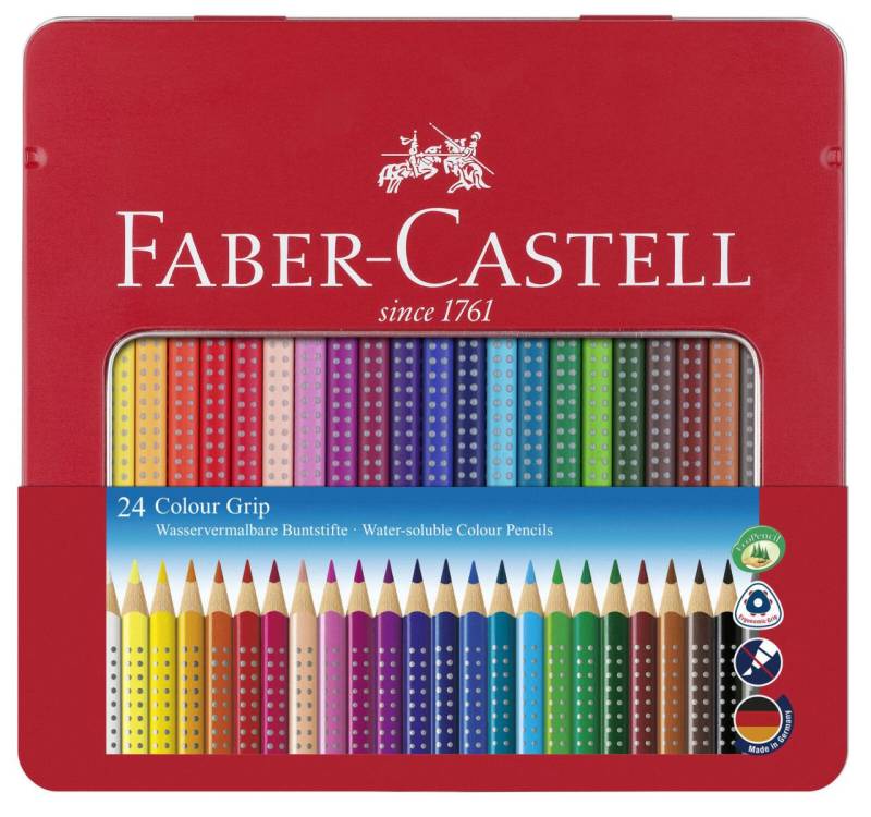 FABER-CASTELL Buntstifte Colour GRIP Mehrfarbig FABER-CASTELL Buntstifte Colour GRIP Mehrfarbig von FABER-CASTELL