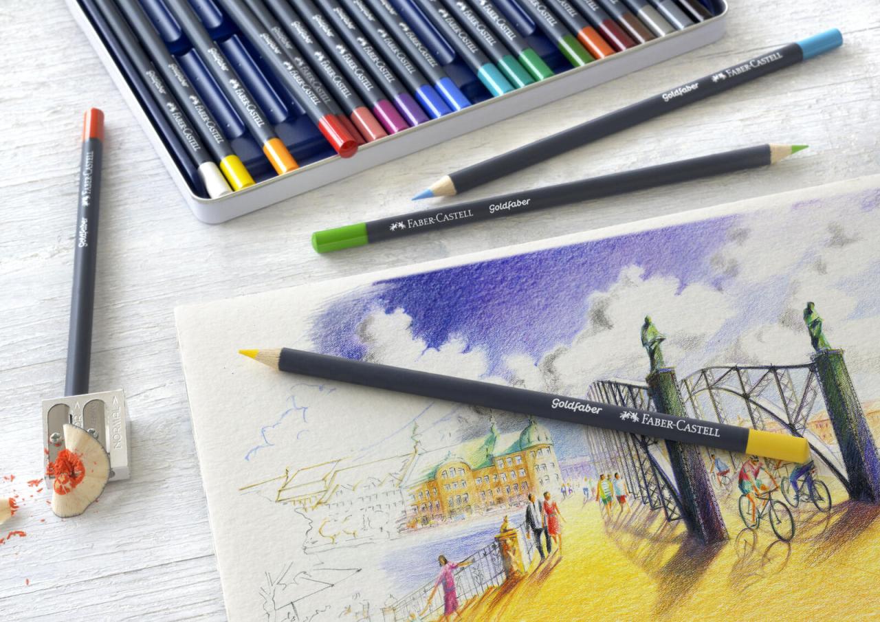 FABER-CASTELL Buntstifte Mehrfarbig von FABER-CASTELL
