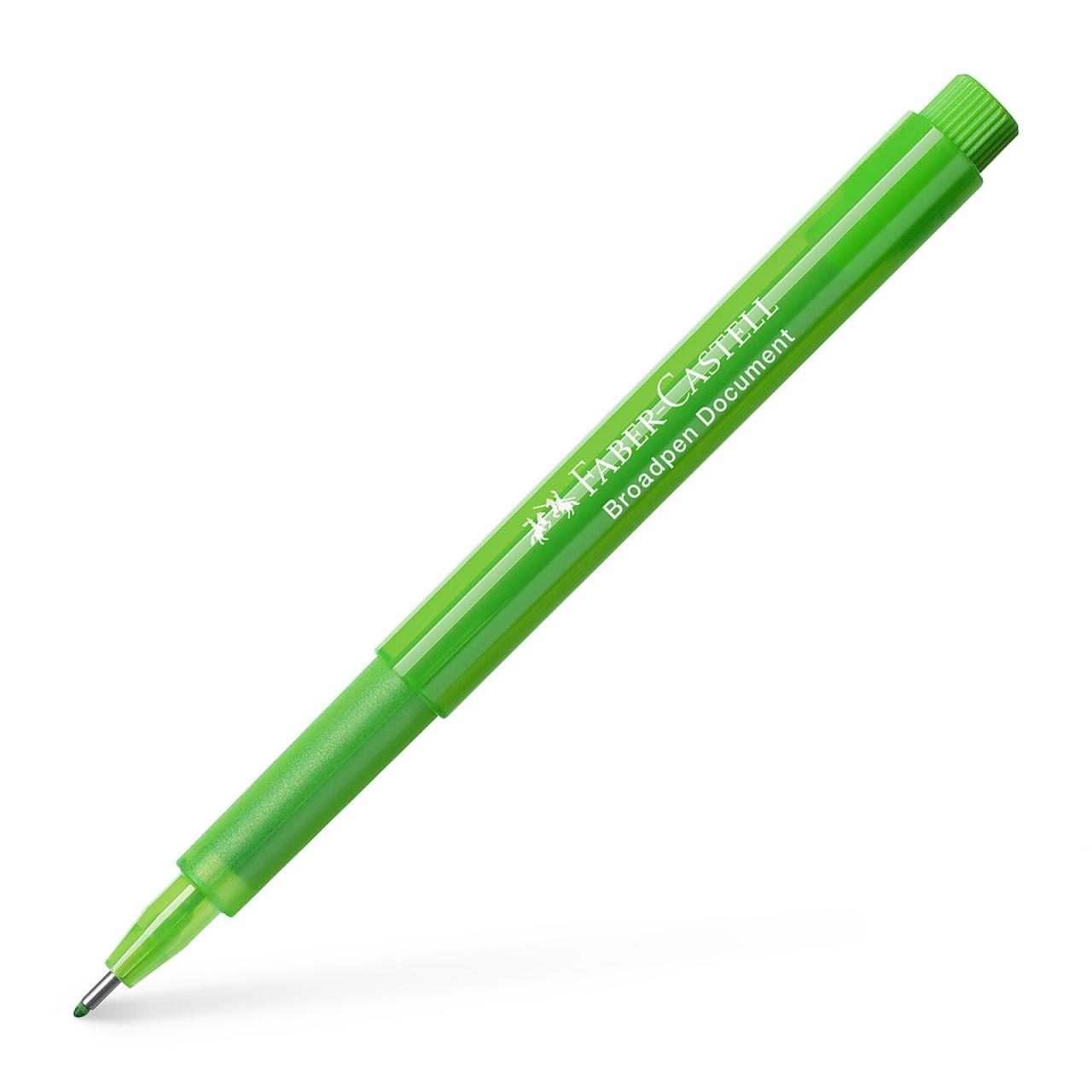 FABER-CASTELL Broadpen Fineliner 0.8 mm Grün FABER-CASTELL Broadpen Fineliner 0.8 mm Grün von FABER-CASTELL
