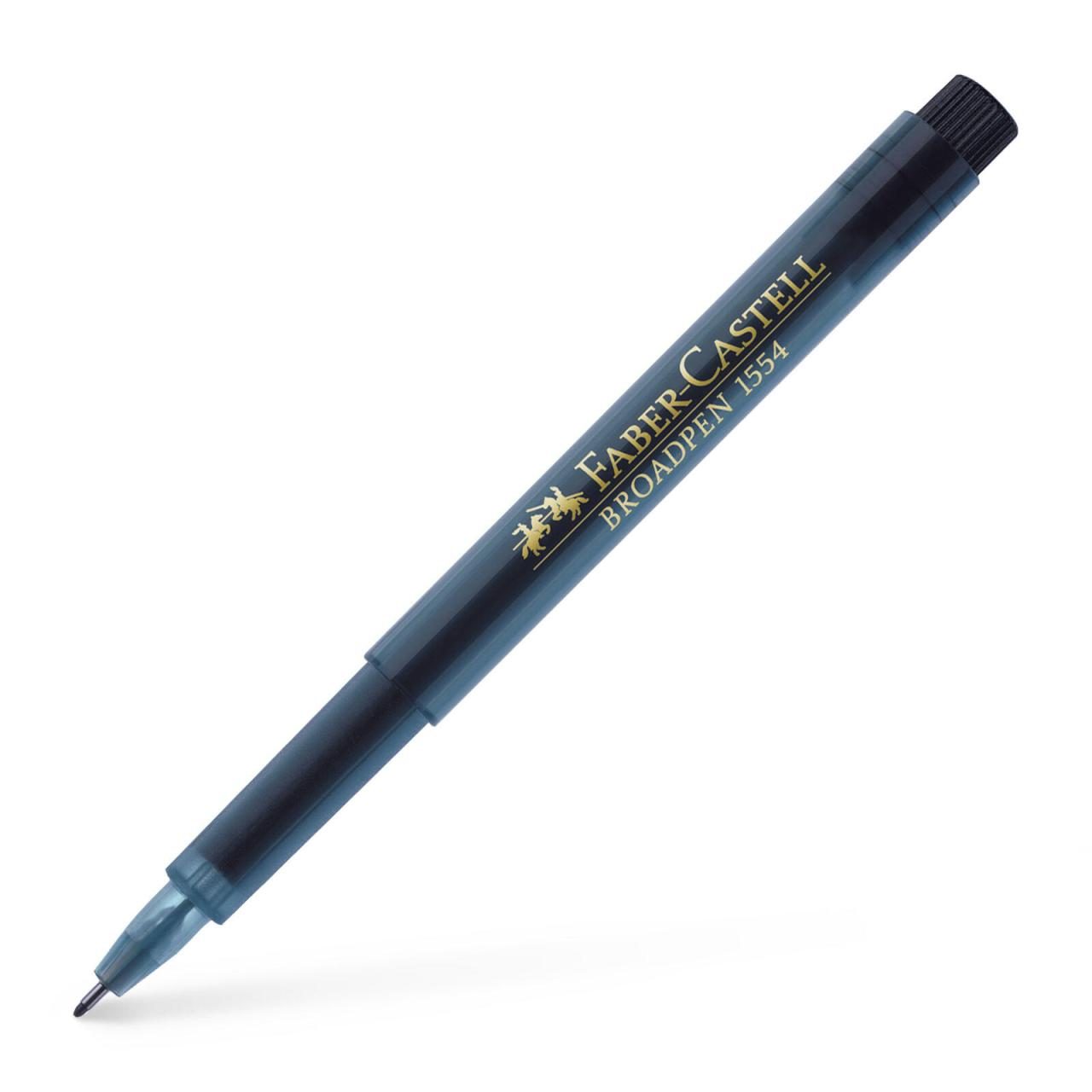 FABER-CASTELL Broadpen Fineliner 0.8 mm Schwarz FABER-CASTELL Broadpen Fineliner 0.8 mm Schwarz von FABER-CASTELL