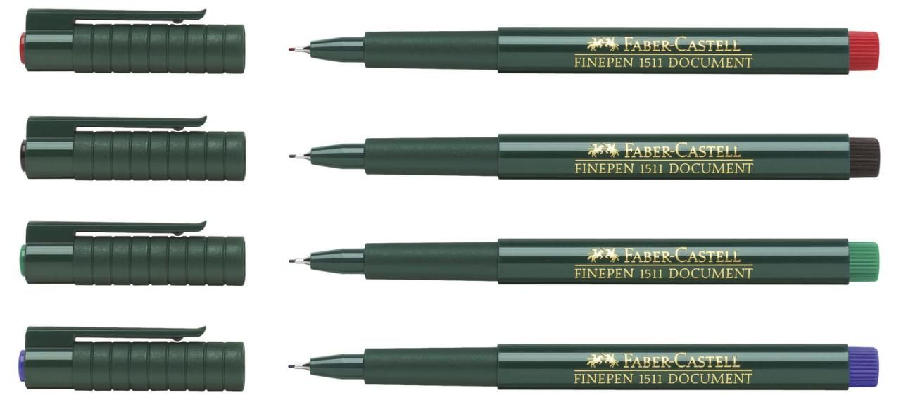 FABER-CASTELL Finepen 1511 Fineliner 0.4 mm Mehrfarbig FABER-CASTELL Finepen 1511 Fineliner 0.4 mm Mehrfarbig von FABER-CASTELL