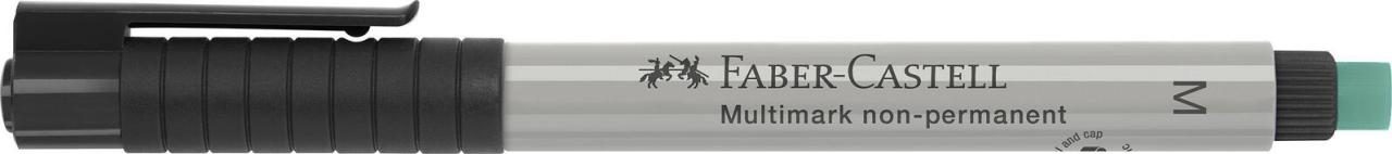 FABER-CASTELL Folienstifte Multimark M non-permanent 1.0 mm Schwarz von FABER-CASTELL