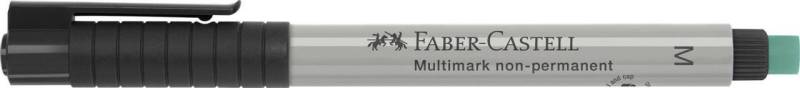 FABER-CASTELL Multimark M non-permanent Folienstift 1.0 mm Schwarz von FABER-CASTELL