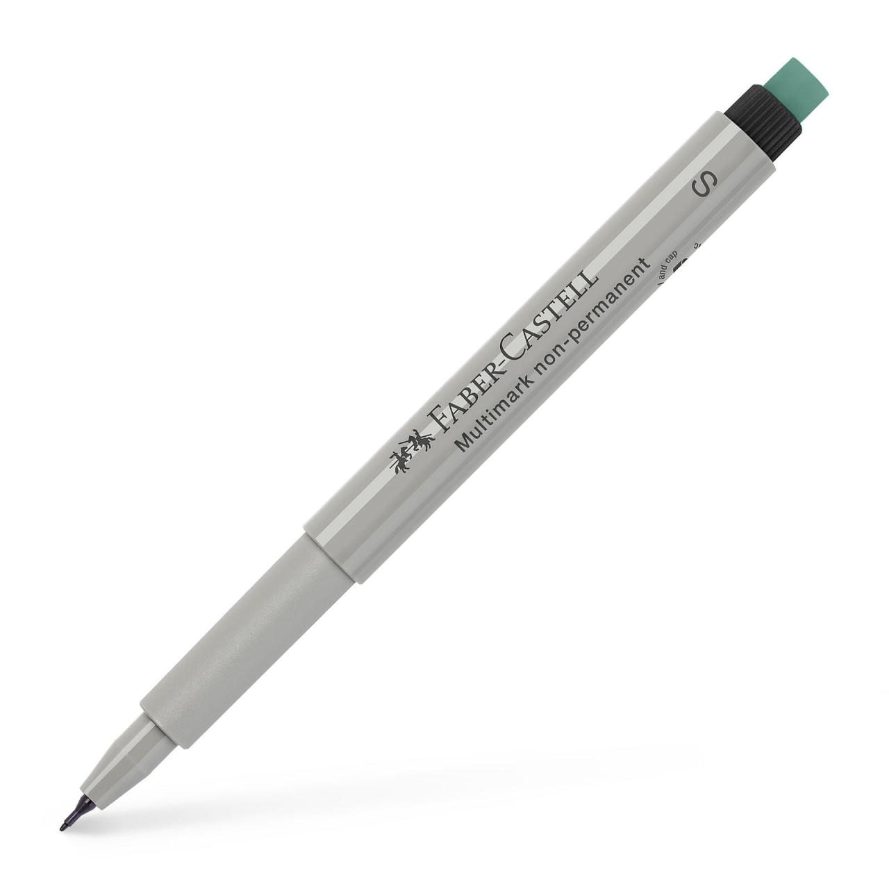 FABER-CASTELL Folienstifte Multimark S non-permanent 0.4 mm Schwarz von FABER-CASTELL