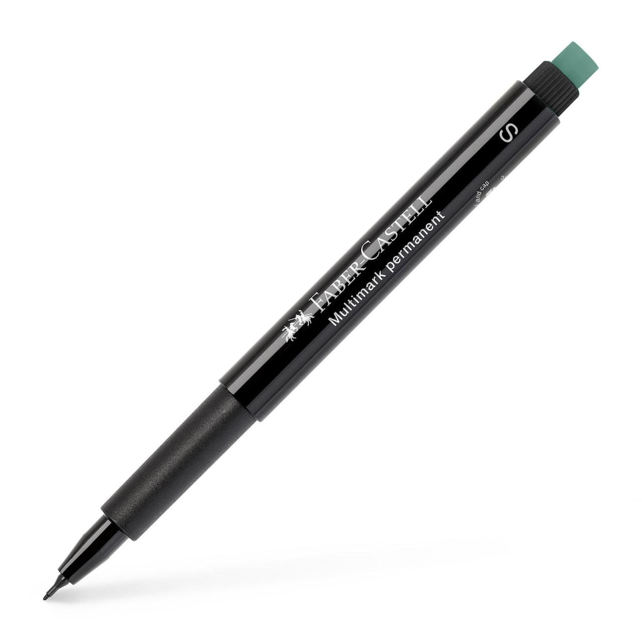 FABER-CASTELL Folienstifte Multimark S permanent 0.4 mm Schwarz von FABER-CASTELL