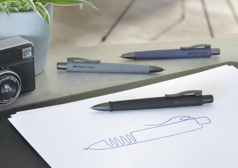 FABER-CASTELL Kugelschreiber 0.7 mm Blau von FABER-CASTELL
