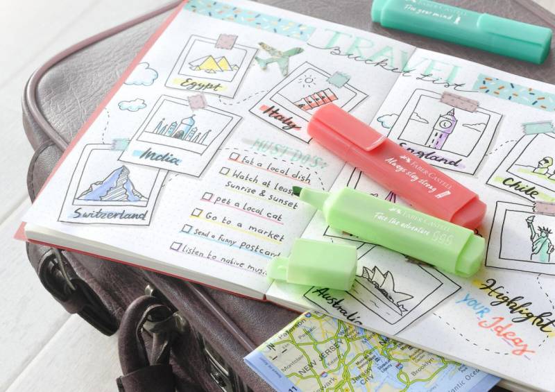 FABER-CASTELL TL 46 Textmarker Mehrfarbig von FABER-CASTELL