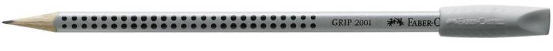 FABER-CASTELL Radiergummis grau von FABER-CASTELL