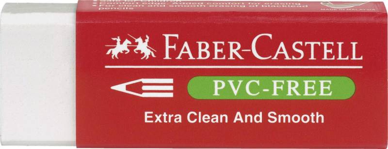 FABER-CASTELL Radiergummi weiß von FABER-CASTELL