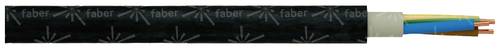 Faber Kabel 010028 Starkstromkabel NYY-J 4 x 1.5mm² Schwarz Meterware von FABER KABEL