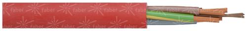 Faber Kabel 030944 Litze SiHF-J 5 x 1mm² Rot Meterware von FABER KABEL