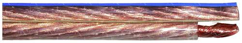 Faber Kabel 031807 Lautsprecherkabel YFAZ 2 x 1.50mm² Rot, Transparent Meterware von FABER KABEL