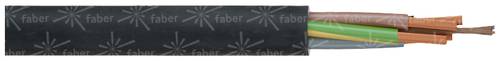 Faber Kabel 050037 Gummischlauchleitung H07RN-F 1 x 25mm² Schwarz Meterware von FABER KABEL