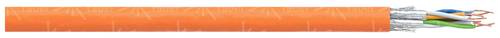 Faber Kabel 100952 Netzwerkkabel CAT 7 S/FTP 4 x 2 x 0.25mm² Orange Meterware von FABER KABEL