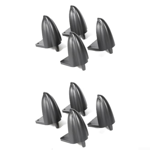 8 x Lautsprecher-Ständer-Spike-Pads für effektive Isolierung und Unterstützung (schwarz) von FACAIIO
