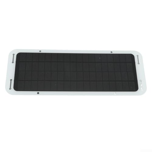 Einfach zu bedienendes Solar-Erhaltungsladegerät, kompatibel mit den meisten Batterien, perfekt für Wohnmobile und Boote von FACAIIO