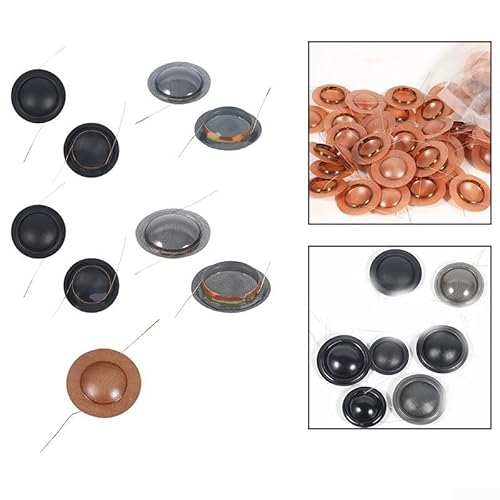 FACAIIO Diskantspulenmembran aus Harz, für Lautsprecherreparatur, ideal für Audio-Restaurierungsprojekte (25 Kern) von FACAIIO
