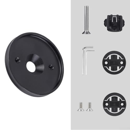 FACAIIO Stabile Aluminium-Legierung Fahrrad Handgelenk Computer Basis für Bryton (schwarz) von FACAIIO
